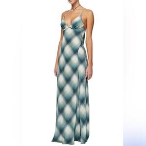 BEC + BRIDGE EDIE SIDE SPLIT MAXI DRESS